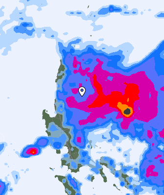 Previsión de precipitaciones