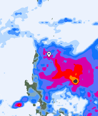 Previsión de precipitaciones