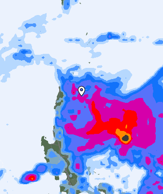 Previsión de precipitaciones