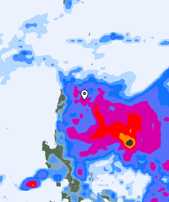 Previsión de precipitaciones