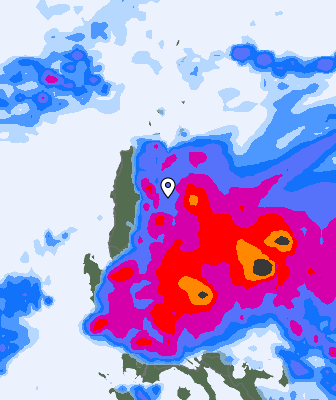 Previsión de precipitaciones