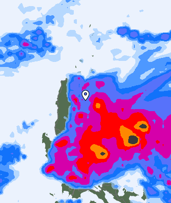 Previsión de precipitaciones