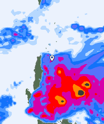 Previsión de precipitaciones
