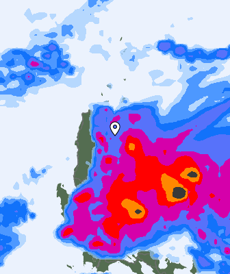 Previsión de precipitaciones