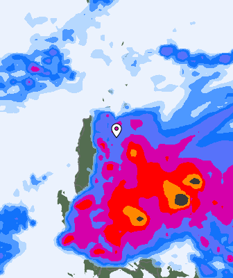 Previsión de precipitaciones