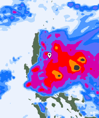 Previsión de precipitaciones