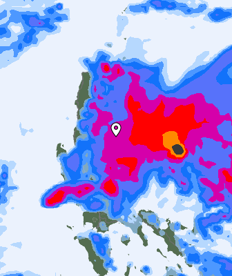 Previsión de precipitaciones