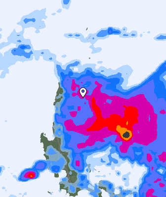 Previsión de precipitaciones