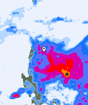 Previsión de precipitaciones