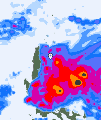 Previsión de precipitaciones