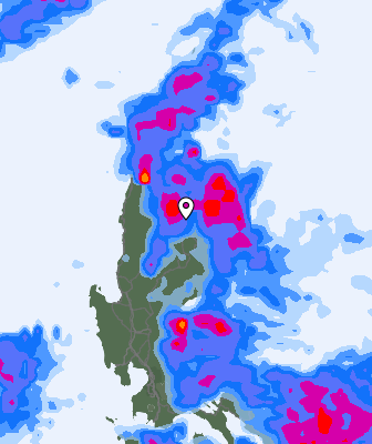 Previsión de precipitaciones