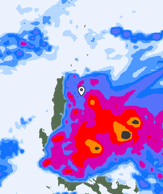 Previsión de precipitaciones