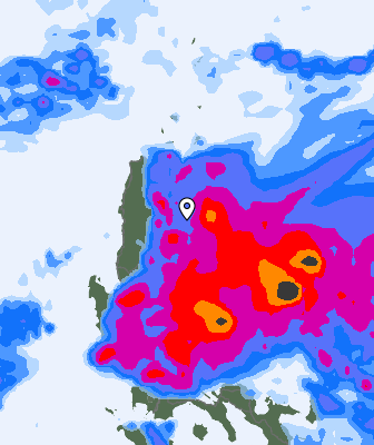 Previsión de precipitaciones