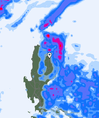 Previsión de precipitaciones