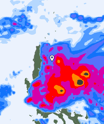 Previsión de precipitaciones