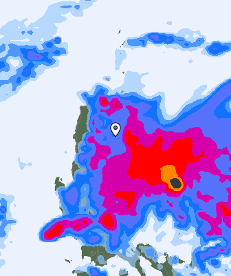 Previsión de precipitaciones