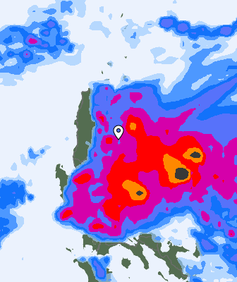 Previsión de precipitaciones