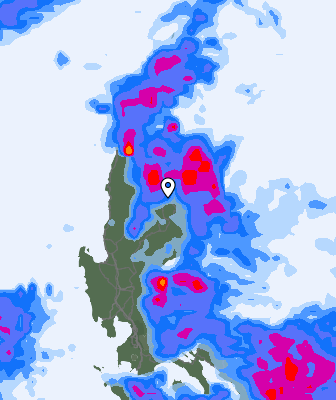 Previsión de precipitaciones