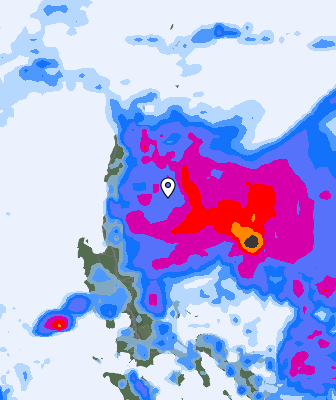Previsión de precipitaciones