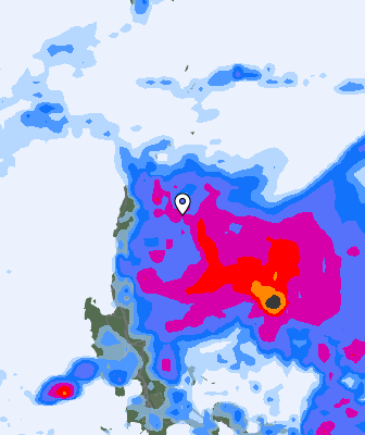 Previsión de precipitaciones