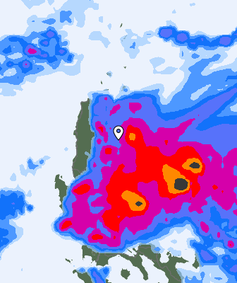 Previsión de precipitaciones