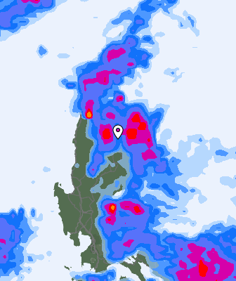 Previsión de precipitaciones