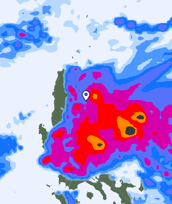Previsión de precipitaciones