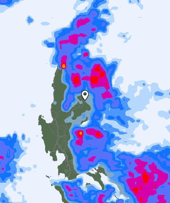 Previsión de precipitaciones