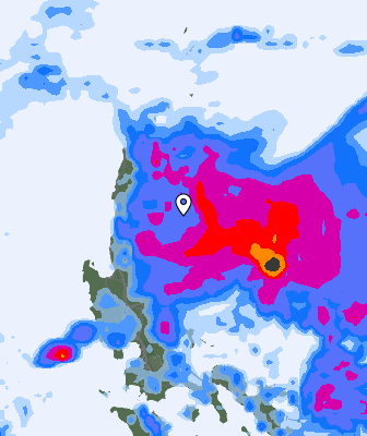 Previsión de precipitaciones