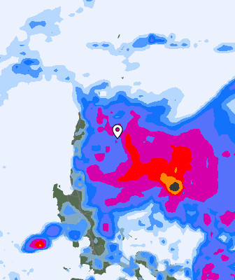 Previsión de precipitaciones