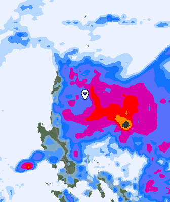 Previsión de precipitaciones