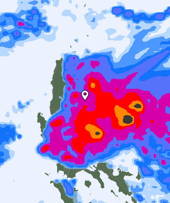 Previsión de precipitaciones
