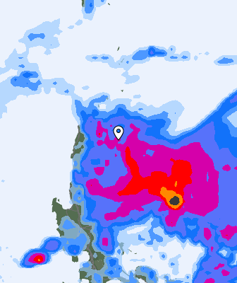Previsión de precipitaciones