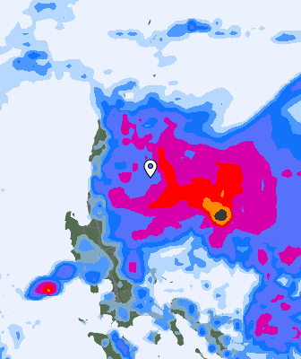 Previsión de precipitaciones