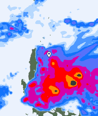 Previsión de precipitaciones