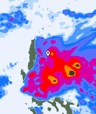 Previsión de precipitaciones