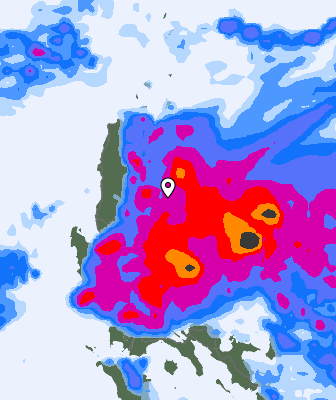 Previsión de precipitaciones
