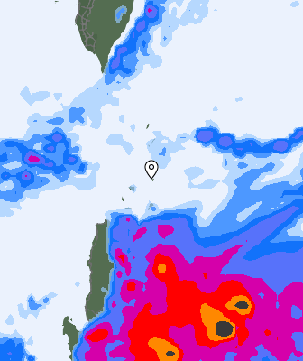Previsión de precipitaciones