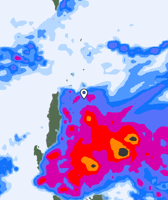 Previsión de precipitaciones