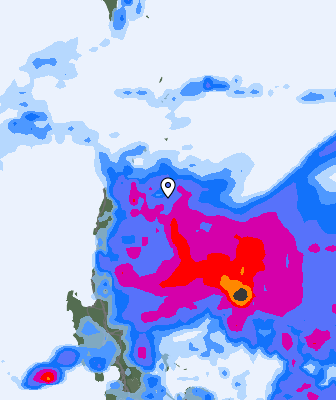 Previsión de precipitaciones