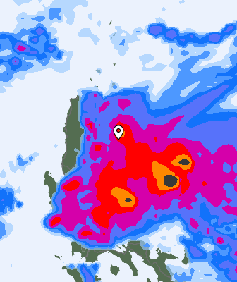 Previsión de precipitaciones