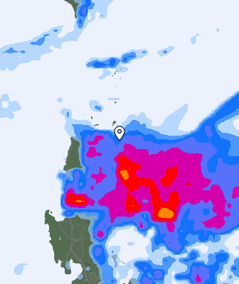 Previsión de precipitaciones