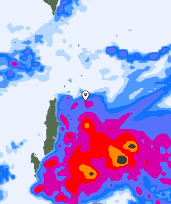 Previsión de precipitaciones
