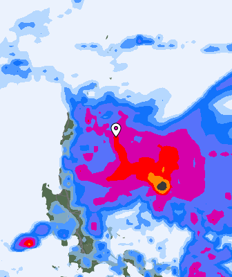 Previsión de precipitaciones