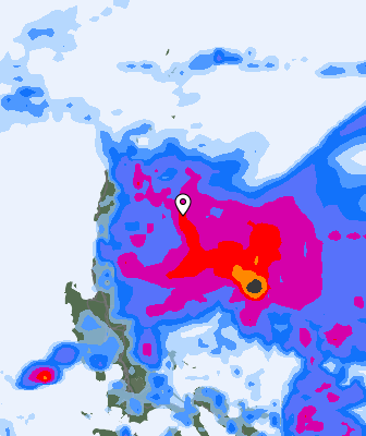 Previsión de precipitaciones