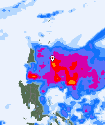 Previsión de precipitaciones