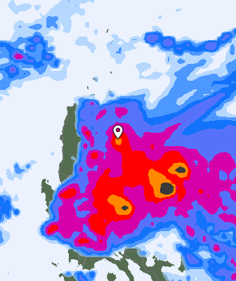 Previsión de precipitaciones