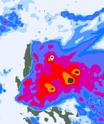 Previsión de precipitaciones