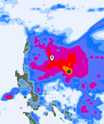 Previsión de precipitaciones