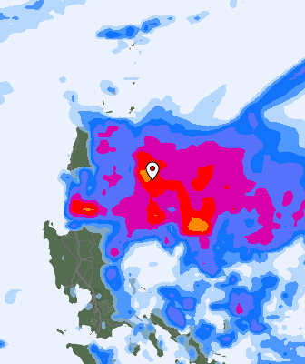 Previsión de precipitaciones